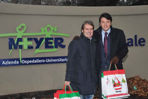Natale al Meyer con Matteo Renzi 2009