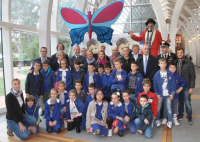 Inaugurazione ‘Farfalla per Tommasino’ all’Ospedale Meyer