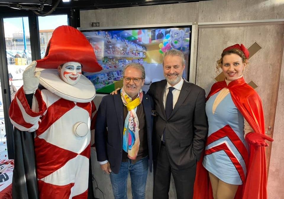 Carnevale di Viareggio 2020 con Tommasino