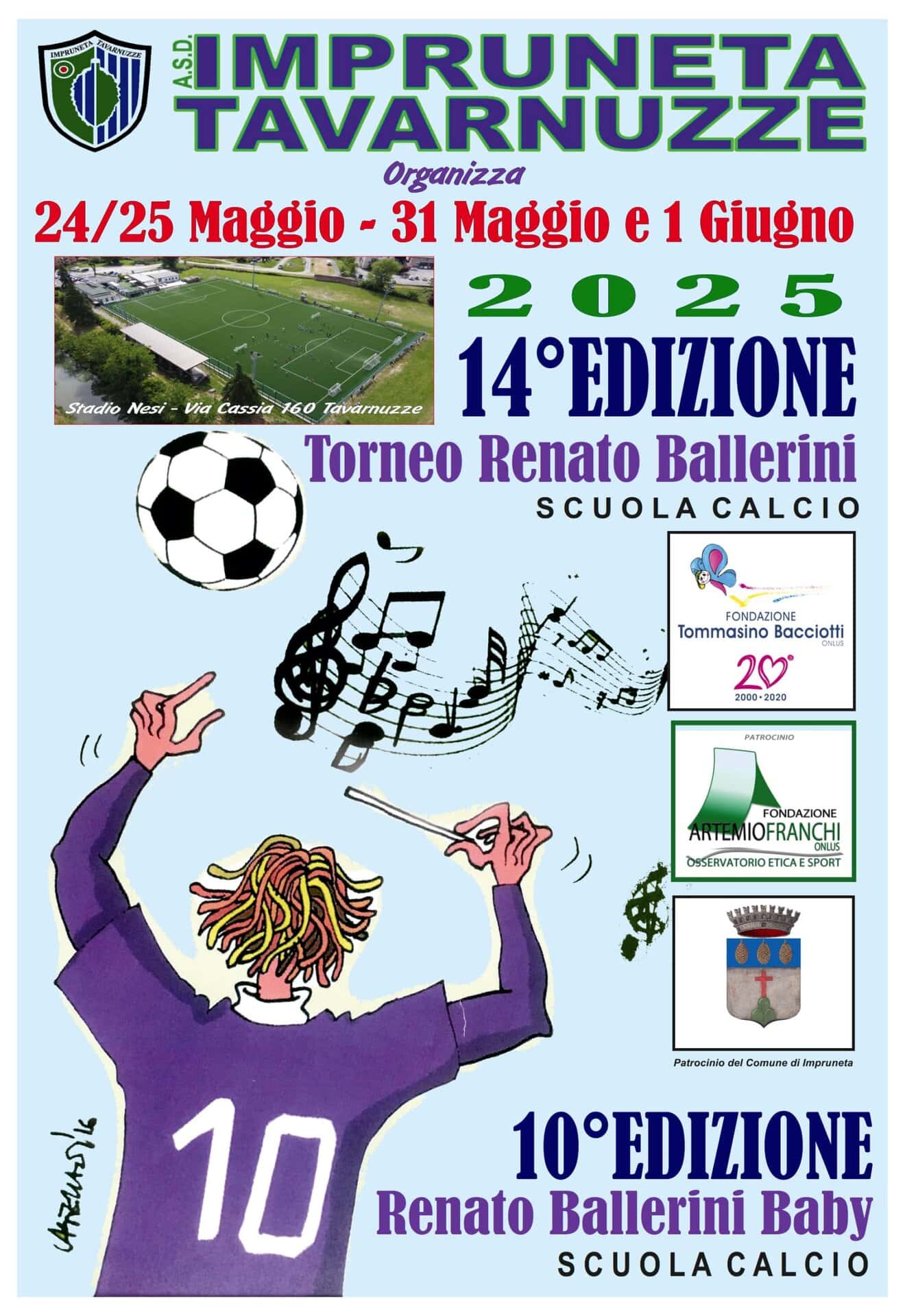 Torneo Ballerini 2025 Fondazione Tommasino Bacciotti