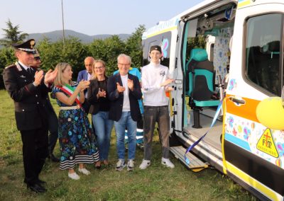 Inaugurazione ambulanza pediatrica Fondazione Tommasino Bacciotti