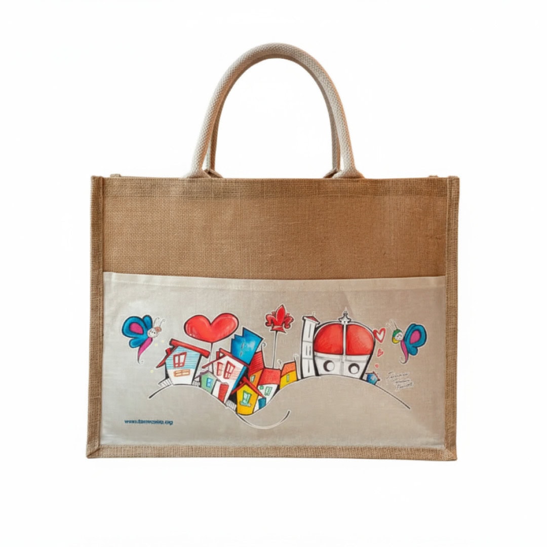 Borsa Shopper Juta Fondazione Tommasino Bacciotti