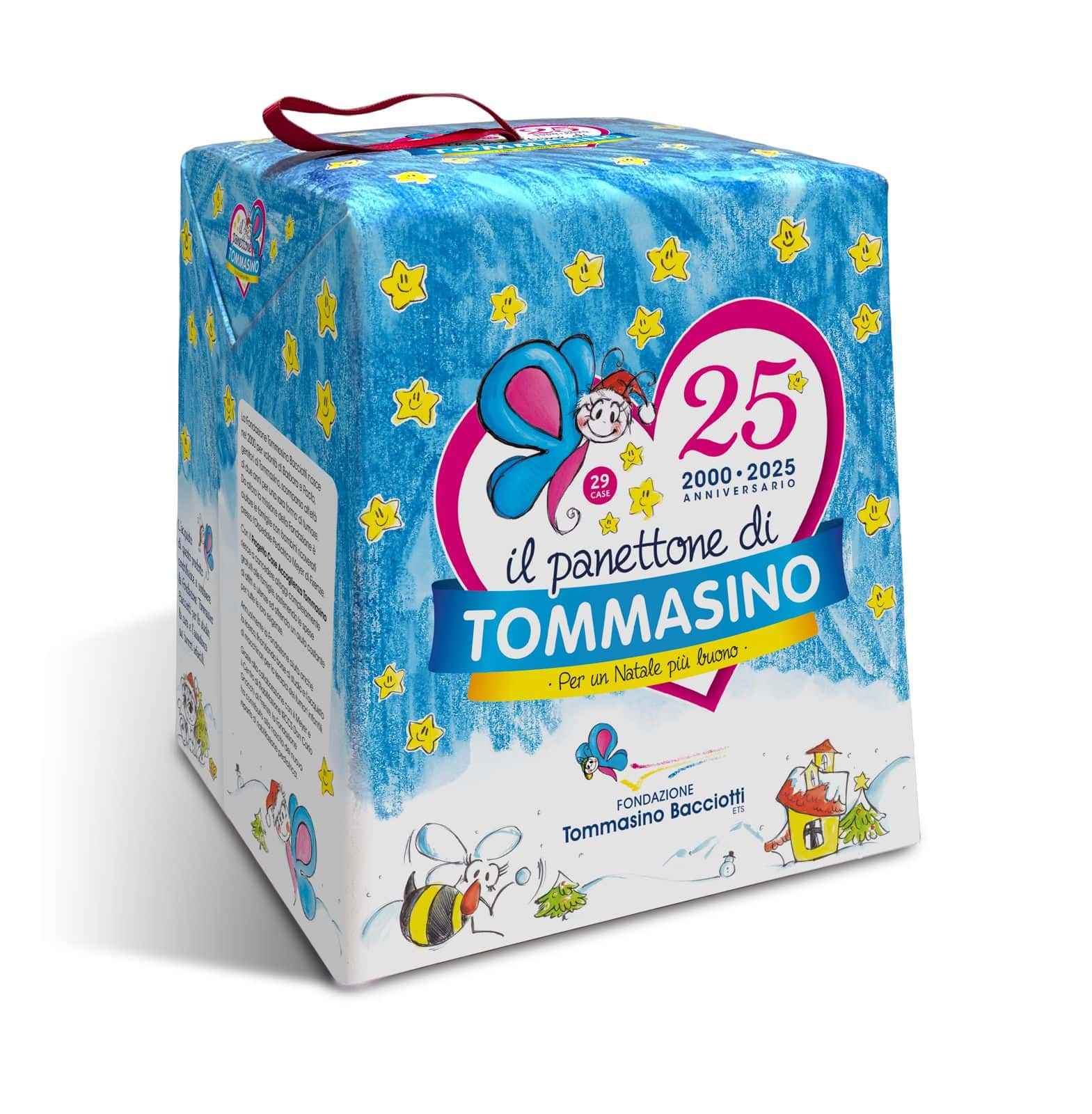 Panettone Cartonato milanese 2025 Fondazione Tommasino Bacciotti