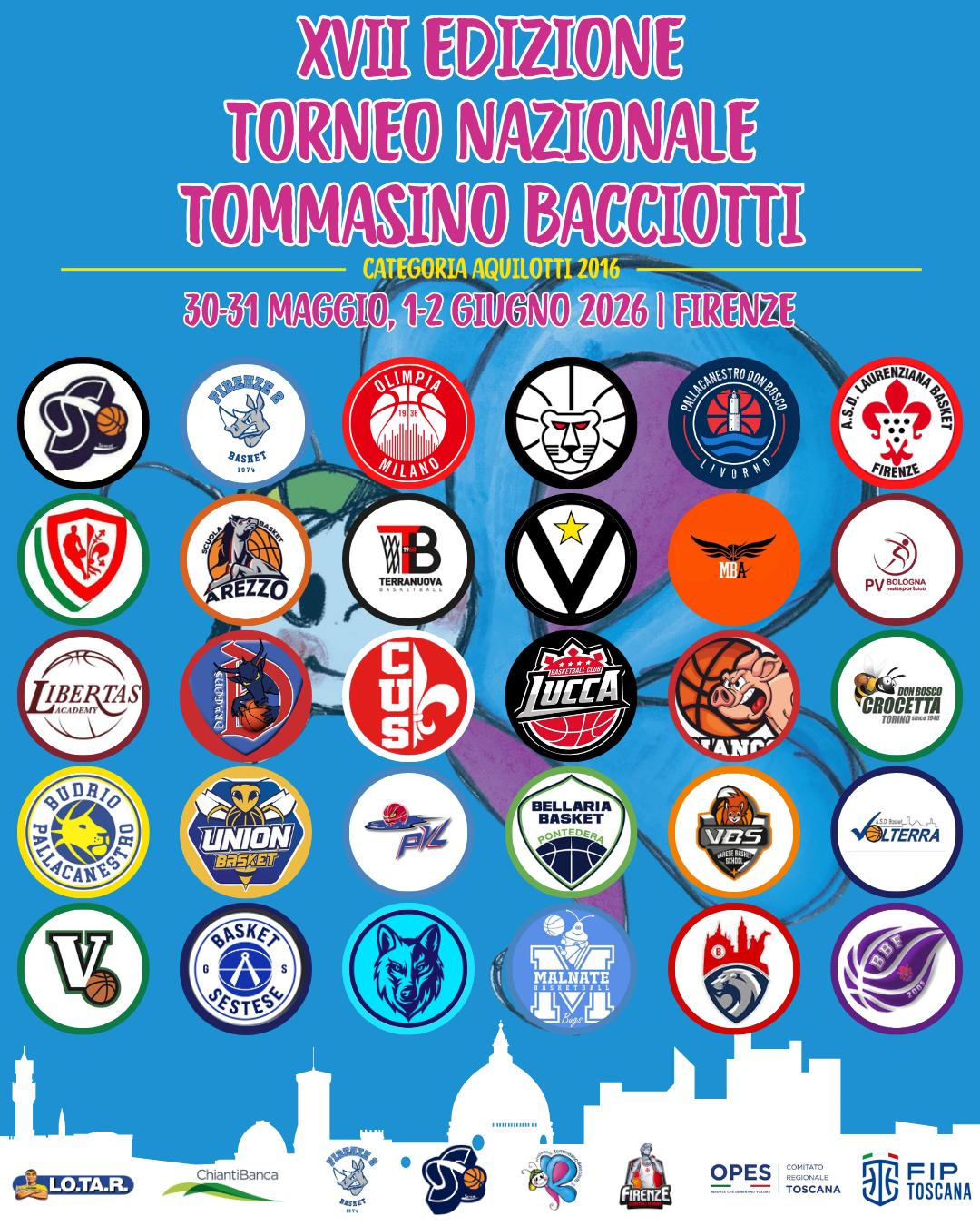 XVII edizione torneo nazionale Tommasino Bacciotti